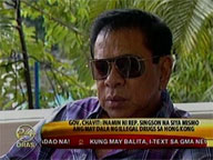 Chavit says son has admitted that he brought drugs to HK