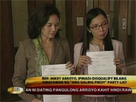 Disqualification cases vs AGP Rep. Mikey Arroyo filed in HRET, SC