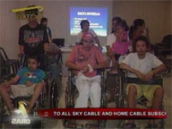 <b>Kapusong Totoo: </b> Kapuso Foundation gives away free wheelchair