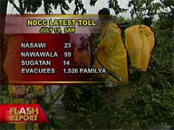 NDCC update on 'Basyang' as of 10 am