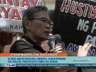  QTV:  Militants call for govt action on extrajudicial killings