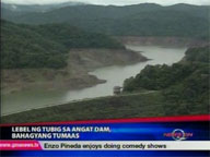  QTV:  Angat Dam water level rises slightly