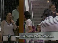  Saksi:  Rep. Gloria Arroyo, husband Mike return from HK