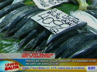 Department of Agriculture's Usec. Salacup on fish, vegetable prices