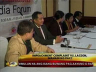 VACC mulls impeachment raps vs Lacson