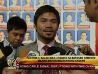 Pacquiao balances sports, lawmaking duties