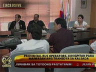  24oras:  LTFRB to enfore stricter rules for provincial bus operators