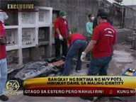  24oras:  Body of MV Princess of the Stars victim exhumed due to mistaken identity