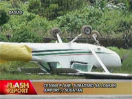Cessna plane crashes in Baguio City; 2 pilots hurt