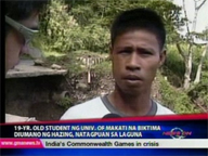 <b>QTV: </b>Hazing victim's body found in Laguna, identified as 19-y-o university student
