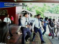  Saksi:  Violent dispersal at DepEd ends student protest
