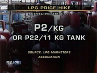  Saksi:  LPG price hike