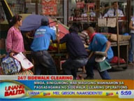 24-hour MMDA sidewalk clearing operations to start Friday