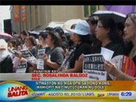  UB:  DOLE Sec. Rosalinda Baldoz on OFWs in Hong Kong