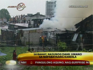  24oras:  Fire razes 50 houses in QC