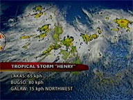  24oras:  Update on tropical storm Henry