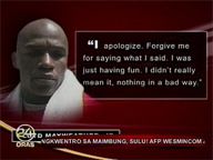 <b>24 Oras:</b> Mayweather apologizes for criticizing Pacquiao