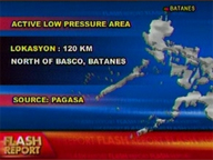  Flash:  PAGASA monitors active low pressure area off Batanes