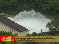 <b>Flash:</b> Water level of three dams below normal level