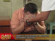  Flash:  Alleged illegal recruiter arrested in entrapment operation
