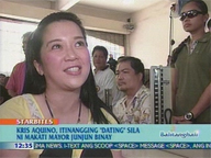 <b>QTV:</b> Kris Aquino denies she's dating Makati Mayor Jun-Jun Binay