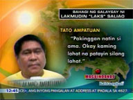 <b>QTV:</b> Witness Lakmudin Saliao: Andal Jr. planned to kill entire convoy