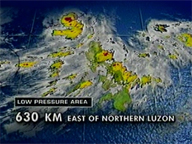 <b>Saksi: </b>Pagasa says Metro Manila rains caused by low-pressure area