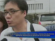 <b>Saksi: </b>HK Interpol members with M16 shells, slugs stopped from boarding plane