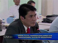 <b>Saksi: </b>Broadcaster Erwin Tulfo insists he didn't intrude on police operations