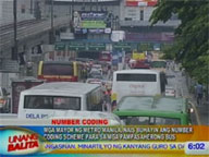 <b>UB:</b> Metro Manila mayors in favor of number coding scheme for buses