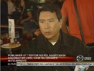 Inquirer publisher, other in libel case post bail