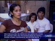<b>Saksi:</b> Nurse's error kills child in Batangas