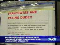  Saksi:  Showbiz couple may sue SwissFranc operators