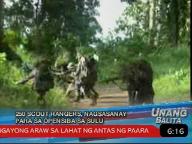 250 Scout Rangers prepare for Sulu offensive