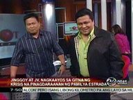 Estrada sons JV, Jinggoy patch up differences