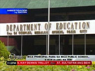 <b>Imbestigador:</b> School principals also in short supply