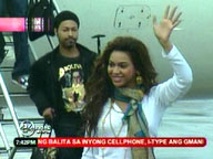 Beyonce arrives in RP for concert