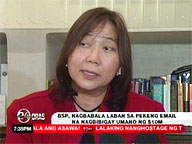BSP warns vs $10-M email scam