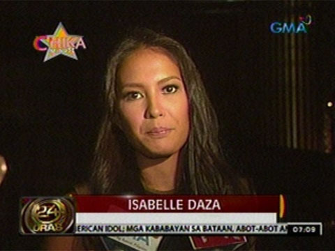 24 Oras: Isabelle Daza, apektad...