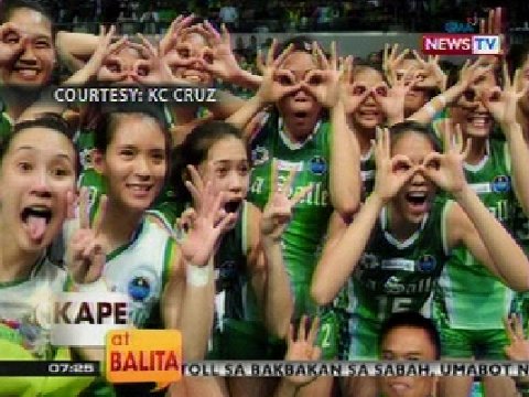 UAAP Season 75 women's volleyball finals | Kape at Balita | GMA News