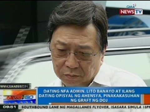 Ex-NFA Administrator <b>Lito Banayo</b> at ilang dating opisyal ng ahensya, ... - NTG_080714_20