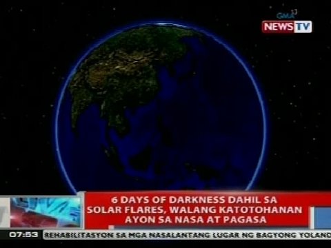 nasa news darkness