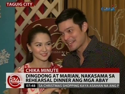 Dingdong at Marian, nakasama sa...