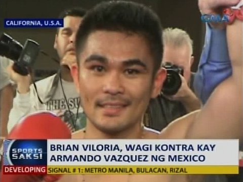 Brian Viloria, wagi kontra kay Armando Vazquez ng Mexico | Video | GMA News Online - Saksi_120814_15