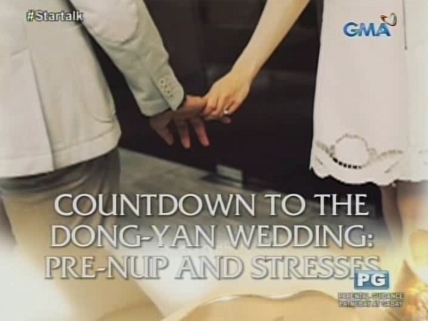 Countdown to the Dong-Yan weddi...