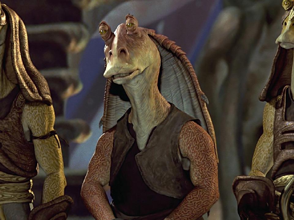 Why has Jar Jar Binks been banished from the Star Wars universe?, Star  Wars: The Force Awakens