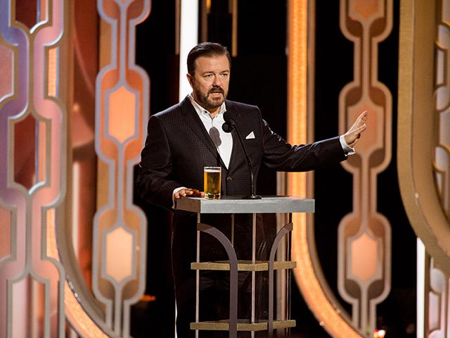 Caustic Gervais returns as Golden Globes host for 'very last time