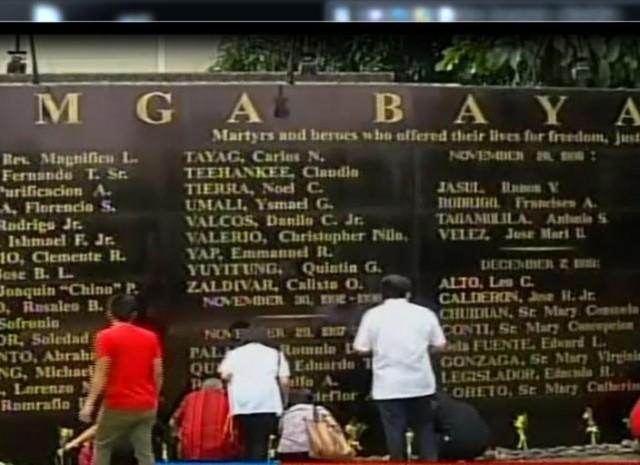 Bantayog ng mga Bayani to honor 19 Martial Law dissidents