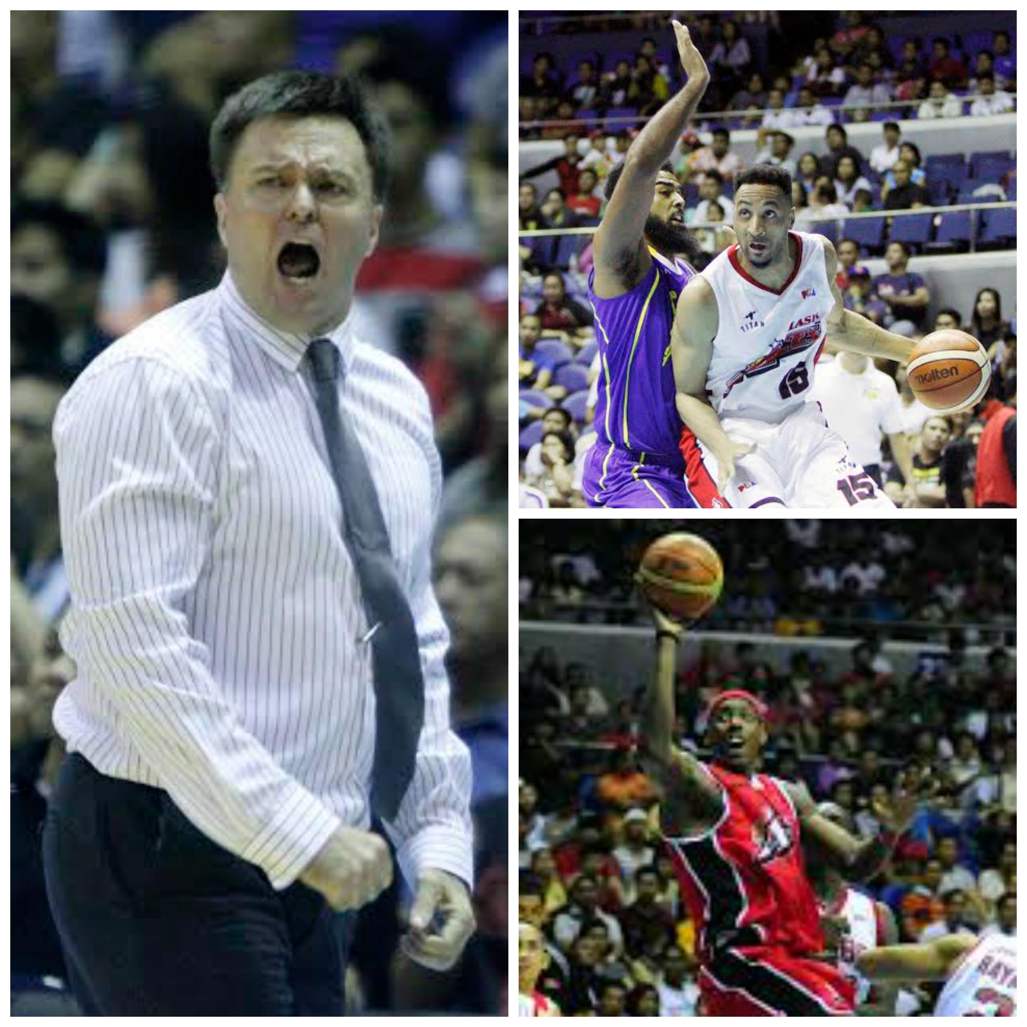 TOUGH CHOICE - Alaska coach Alex Compton will eventually have to choose between Shane Edwards (top, right) and Rob Dozier (below, right). 