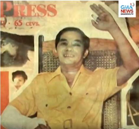 DOWN BUT NOT OUT. A bandaged Salonga who was recuperating from his injuries following the Plaza Miranda bombing on the front cover of the Philippine Free Press.